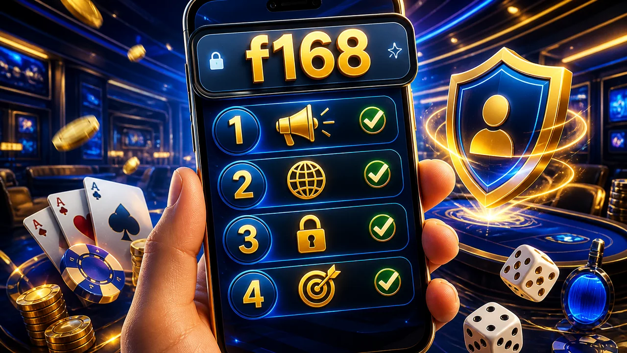 Trước khi vào sảnh game: cách kiểm tra link f168 chính thức trên điện thoại